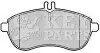 KBP2008 Гальмiвнi колодки дисковi KEY PARTS підбір по vin на Brocar