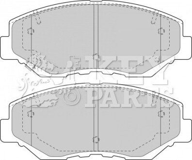 KBP1860 Гальмiвнi колодки дисковi KEY PARTS підбір по vin на Brocar