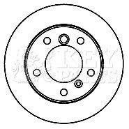 KBD5751S Гальмiвнi диски KEY PARTS підбір по vin на Brocar