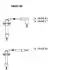 3A00140 Комплект проводів SUBARU Forester/Impreza/Legacy \&#039;\&#039;2.0 \&#039;\&#039;91-07 BREMI підбір по vin на Brocar