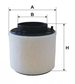 WA9638 Фільтр повітряний WIX FILTERS подбор по vin на Brocar