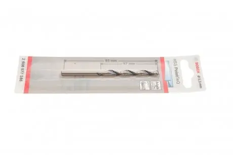 2608577166 Спіральні свердла PointTec 5.5mm BOSCH 2 608 577 166 BOSCH підбір по vin на Brocar