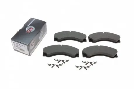 AST076PR Колодки гальмівні AUTO STANDART AST076pr AUTO STANDART підбір по vin на Brocar
