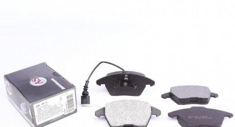 AST587D Колодки гальмівні AUTO STANDART AST587D AUTO STANDART підбір по vin на Brocar