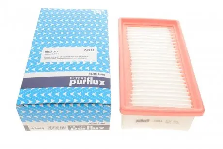A3044 Фільтр повітряний PURFLUX A3044 PURFLUX подбор по vin на Brocar