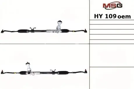 HY109OEM Рульова рейка без ГПК нова HYUNDAI ix35 (LM) 10-,ix35 (LM, EL, ELH) 09-13,TUCSON (JM) 09-10;KIA SPORTAG MANDO подбор по vin на Brocar