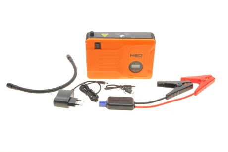 11997 Пусковий пристрій Jumpstarter, Power Bank 14Ah, LED ліхтар, компресор 3.5BAR (NEO) NEO Tools підбір по vin на Brocar