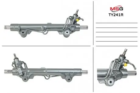 TY241R Рульова рейка з ГПК відновлена TOYOTA SEQUOIA (US) 06-11,TOYOT TUNDRA [USA] 11- MSG підбір по vin на Brocar