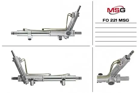 FO221 Рульова рейка з ГПК нова FORD Transit 1985-1991,FORD Transit 1992-2000 MSG підбір по vin на Brocar