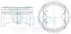Поршни +1.00mm (к-кт на мотор) K24A4/K24Z4 Honda CR-V, Accord 38175100