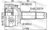 1510004A48 ШРУС ЗОВНІШНІЙ 30X55.4X26, CHERY(вир-во FEBEST) FEBEST підбір по vin на Brocar