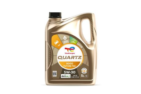 228412 Масло QUARTZ 9000 FUTURE FGC 5W30 (5Л) TOTAL подбор по vin на Brocar