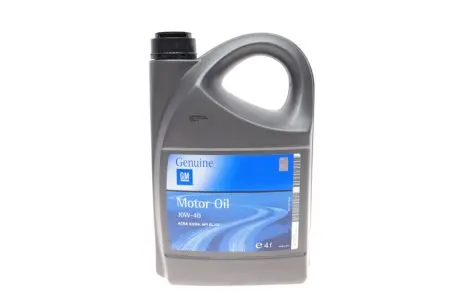 93165215 Олива 10W40 GM Semi Synthetic (4L) GM / OPEL підбір по vin на Brocar