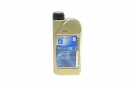93165690 Олива 5W30 GM Dexos2 (1L) GM / OPEL підбір по vin на Brocar