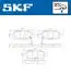 VKBP90204A Колодки гальмівні дискові (комплект 4 шт) SKF підбір по vin на Brocar