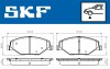 VKBP80628 Колодки гальмівні дискові (комплект 4 шт) SKF підбір по vin на Brocar