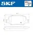 VKBP90074 Колодки гальмівні дискові (комплект 4 шт) SKF підбір по vin на Brocar