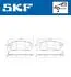VKBP80197A Колодки гальмівні дискові (комплект 4 шт) SKF підбір по vin на Brocar