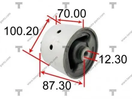 AWSTO1156 Опора двигуна TENACITY підбір по vin на Brocar