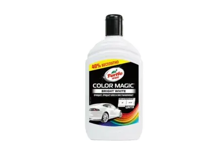 53241 Поліроль з кольором Color Magic, білий (500ml) TURTLE WAX підбір по vin на Brocar