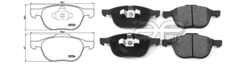 71153AAP Колодки гальмiвнi передні Ford C-Max II (DXA/CB7, DXA/CEU) (04/10-06/19) APLUS підбір по vin на Brocar