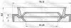 95EDS63780710X САЛЬНИК ПРИВОДУ 61.25X78.15X7X9.5,MITSUBISHI, CHRYSLER(вир-во FEBEST) FEBEST підбір по vin на Brocar