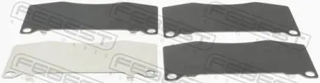 0103TRJ150F МОНТАЖНИЙ КОМПЛЕКТ ДЛЯ ДИСКОВИХ КОЛОДОК FEBEST подбор по vin на Brocar