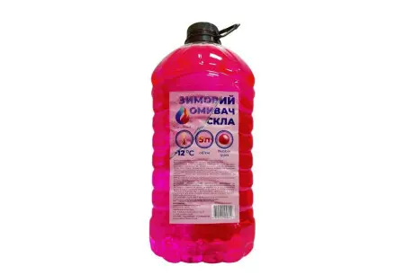 60622 Рiдина омивача, 5L (зима, -12С, buble gum) NANOFROST підбір по vin на Brocar