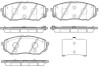 Колодки гальмівні P1761302