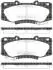 Колодки тормозные дисковые Toyota Hilux 08>15 / перед (P15683.04) WOKING P1568304