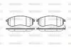 P1029301 Колодки тормозные диск. перед. WOKING підбір по vin на Brocar