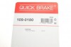 1090180 Комплект прижимних планок гальмівного супорту QUICK BRAKE 109-0180 QUICK BRAKE підбір по vin на Brocar