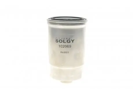 102069 Фільтр паливний SOLGY 102069 SOLGY підбір по vin на Brocar