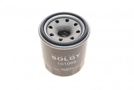 101069 Фільтр масляний SOLGY 101069 SOLGY подбор по vin на Brocar