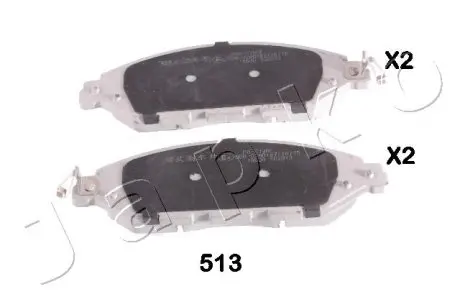 50513 Колодка тормозная передняя Nissan Pathfinder (R52) (13-)/Infinity QX60 2.5 (14-) JAPKO підбір по vin на Brocar