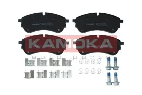 JQ101025 Комплект гальмівних накладок, дискове гальмо KAMOKA подбор по vin на Brocar