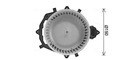 CN8316 Компресор салону AVA COOLING подбор по vin на Brocar