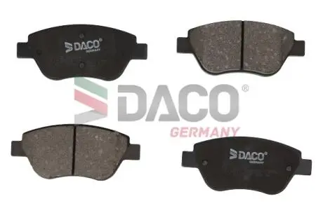 320924 Колодки гальмівні дискові пер. DACO підбір по vin на Brocar