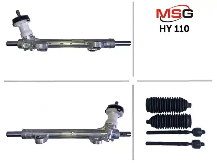 HY110 Рульова рейка без ГПК нова HYUNDAI ELANTRA 10-, HYUNDAI VELOSTAR 10- MSG підбір по vin на Brocar