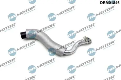 DRM01846 Трубка турбокомпрессора ДВЗ (чорний метал) DR.MOTOR підбір по vin на Brocar