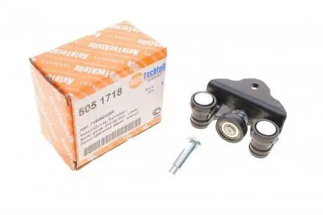 5051718 Ролик зсувних дверей AUTOTECHTEILE 505 1718 AUTOTECHTEILE підбір по vin на Brocar