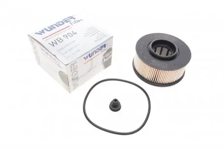WB904 Фільтр паливний WUNDER WB 904 WUNDER FILTER підбір по vin на Brocar