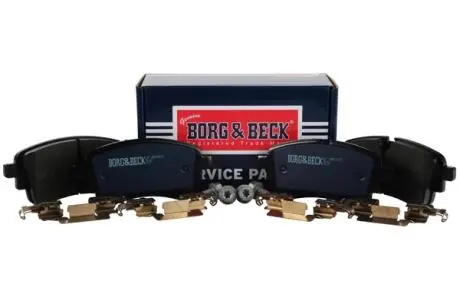 BBP2927 Гальмiвнi колодки дисковi BORG&BECK підбір по vin на Brocar