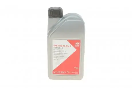 180073 Олива трансмісійна 75W-80 (GL-4) 1L FEBI BILSTEIN 180073 FEBI BILSTEIN подбор по vin на Brocar