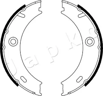 550503 Колодки ручника MB Sprinter 904/ VW LT28-46 (95-) 170x40 мм (550503) JAPKO JAPKO подбор по vin на Brocar