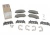 Комплект гальмівних колодок (дискових) ICER 182131-067