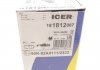 181812067 Комплект гальмівних колодок (дискових) ICER 181812-067 ICER підбір по vin на Brocar
