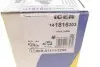 141816203 Комплект гальмівних колодок (дискових) ICER 141816-203 ICER підбір по vin на Brocar