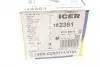 182361 Комплект гальмівних колодок (дискових) ICER 182361 ICER підбір по vin на Brocar