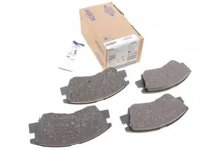 140701 Комплект гальмівних колодок (дискових) ICER 140701 ICER підбір по vin на Brocar